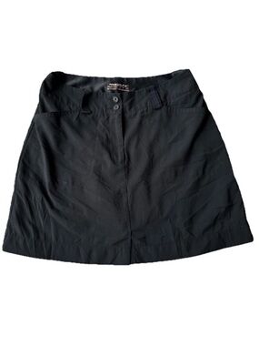 Nike Golf Dri-Fit Black Skort Athleisure Mini Skirt Casual Everyday Classic Sz 4